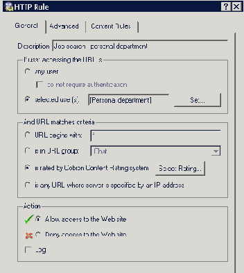 Настройка Kerio WinRoute Firewall 6.0