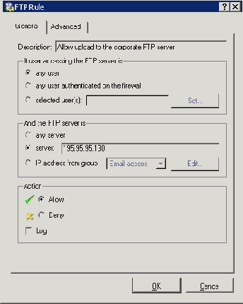 Настройка Kerio WinRoute Firewall 6.0