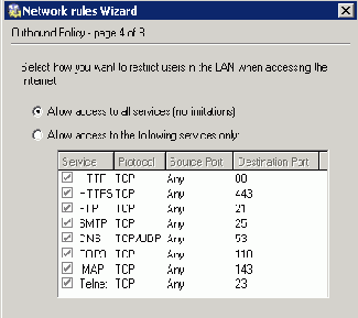 Настройка Kerio WinRoute Firewall 6.0
