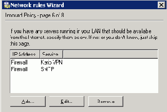 Настройка Kerio WinRoute Firewall 6.0