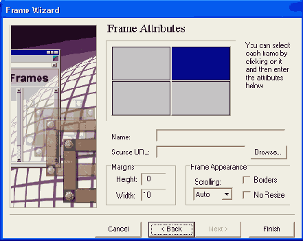  Frame Attributes