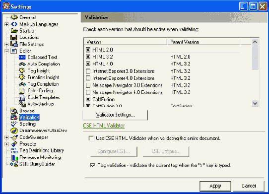    Tag Validation