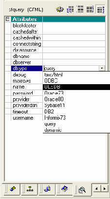   CFML   Tag Inspector